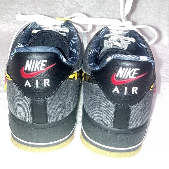 Nike Air Force 1 LV8(GS) DB1964 camo denim remix SIZE: 9 - Picture 5 of 9